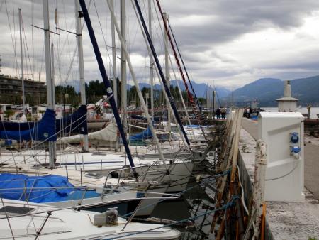 Le port d'Aix les Bains 2007